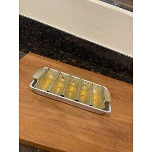 Kitchen Vintage Ice Cube Tray Aluminum